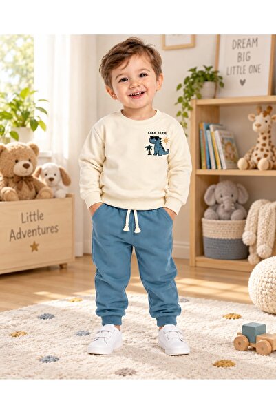 Honey Kids Erkek çocuk mevsimlik 2iplik alt üst takım