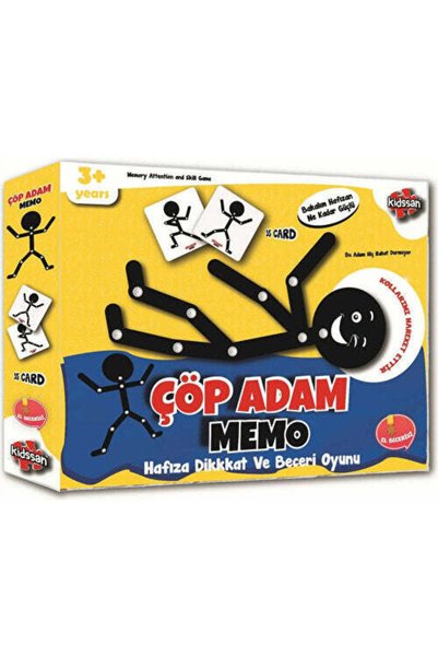 MESCHAIN Kidssan Çöp Adam Memo