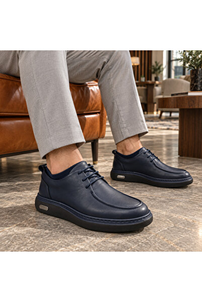 Erkek Bağcıklı Modern Taban Günlük Casual Ayakkabı