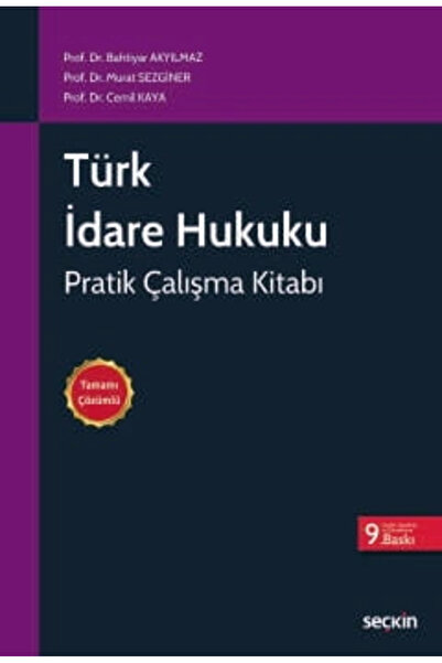 Seçkin Yayıncılık Türk İdare Hukuku Pratik Çalışma Kitabı