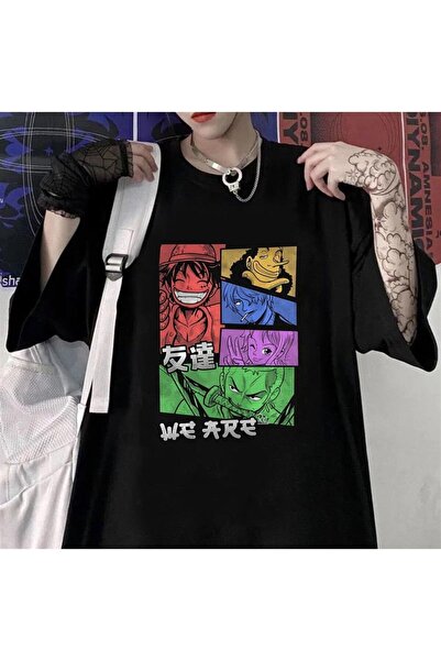 donamod Unisex Stylish Comfortable Oversize Cotton Crew Neck T-Shirt with Spe...