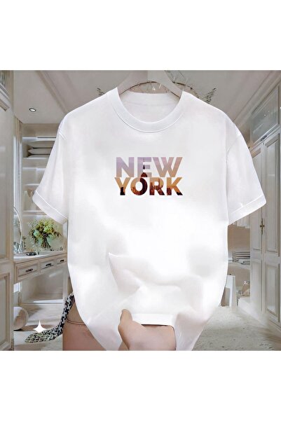 donamod Unisex Stylish Comfortable Oversize Cotton Crew Neck T-Shirt with Spe...
