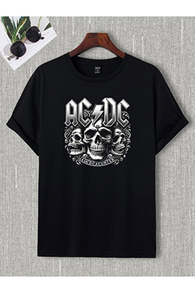 Unisex Şık Rahat Oversize Pamuklu Bisiklet Yaka Özel Tasarımlı T-shirt Kod 48415