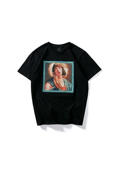 donamod Tricou unisex, elegant, confortabil, supradimensionat, din bumbac, cu...