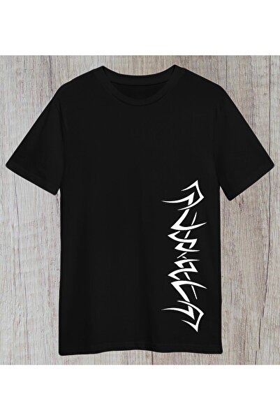 donamod Unisex Κομψό, άνετο, υπερμεγέθες βαμβακερό μπλουζάκι με λαιμόκοψη ποδ...