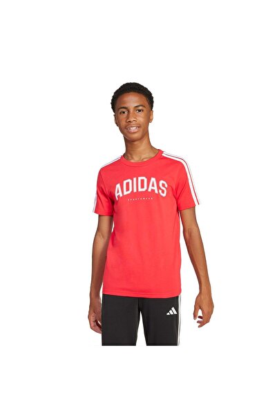 adidas Αθλητικά ρούχα J C COLLEG TEE JI6673 Κόκκινο