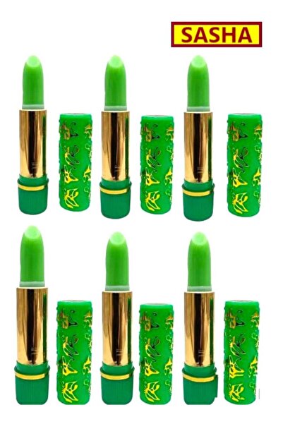 SASHA Magic Green Lipstick Set of 6 Pieces