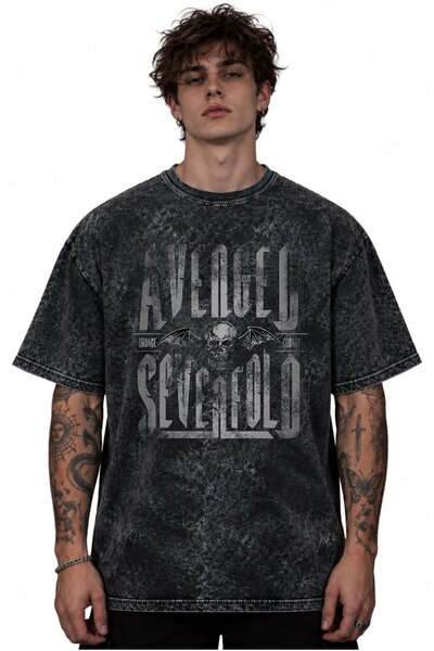SEVBANO Avenged Sevenfold rok metal muzički bend, unisex majica sa štampanim ...