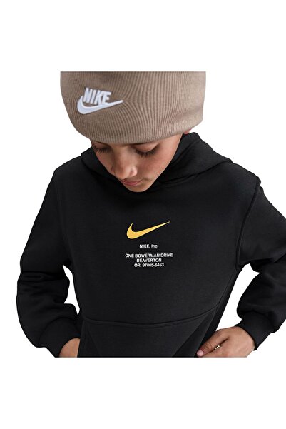 Nike B NSW ATHL PO HOODIE BB IH4313-010 Μαύρο