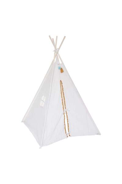 Atmosphera for kids Cort pentru copii "Wapi" - Bej, H.160 cm