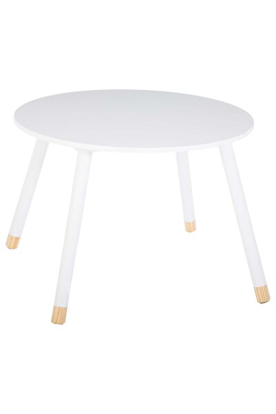 Atmosphera for kids Măsuță pentru copii "Douceur" - Albă, D.60 cm