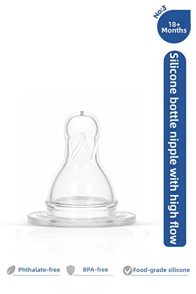 Wee Baby Tetina silicon rotunda nr. 3, 1 bucati, cod 822,