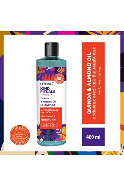Urban Care Kind Rituals Shampoo Quinoa&Almond 400 ml