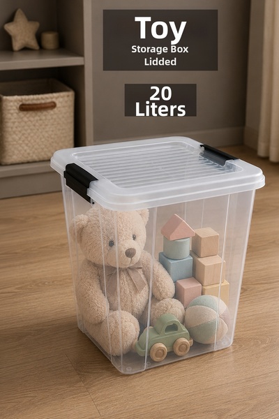 Meleni Baby Deep Toy Organizer - Baby and Kids Room Organizer with Locking Li...