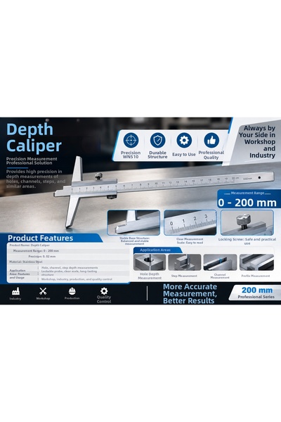 ERT 200 mm Depth Caliper