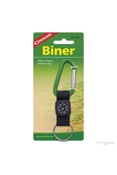 COGHLANS Carabiner with Compass and Keychain (6mm)