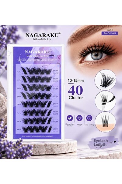 Güzellik Deposu Nagaraku False Eyelashes Types 53 Models with Variants