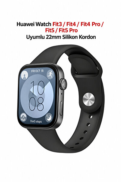 Dexmon Huawei Watch Fit 3 / Fit 4 / Fit 4 Pro / Fit 5 / Fit 5 Pro Uyumlu 22mm...