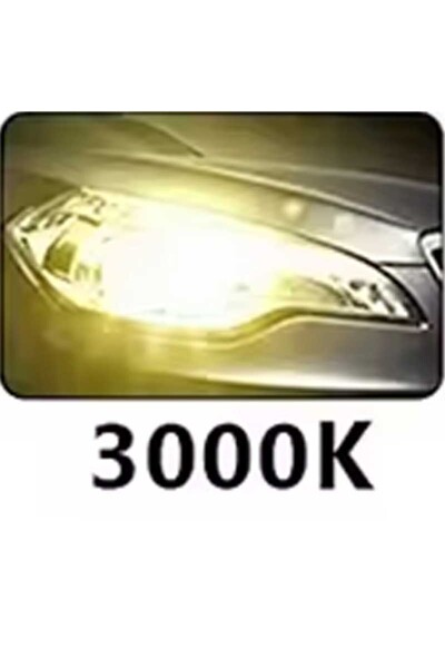 Choice5 H11 3000K Yellow Erruson 300W 300000LM 2Pcs H4 H7 LED Headlight H11 H...