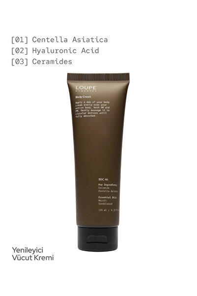 Loupe Organics Nemlendirici ve Yenileyici Vücut Kremi 125ml | %100 Doğal. Org...