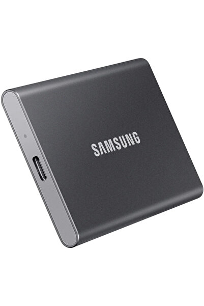 Samsung SSD extern T7 portabil, 1TB, USB 3.2, Titan Grey