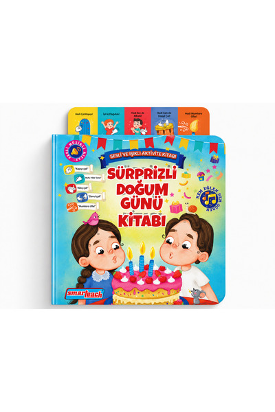Genel Markalar Sürprizli Doğum Günü Kitabı - Sesli ve Işıklı Kitap (Ses Sensö...
