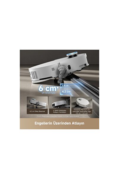 Dreame X50 Ultra Complete Robot Süpürge Beyaz