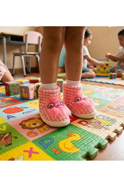 Bold Boutique Çocuk Ve Bebek Panduf , Kaydırmaz Taban Anaokulu Kreş Ayakkabıs...