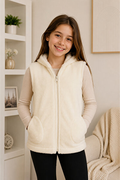 Sweet's Collection Vestă unisex pentru copii tineri Welsoft Plush