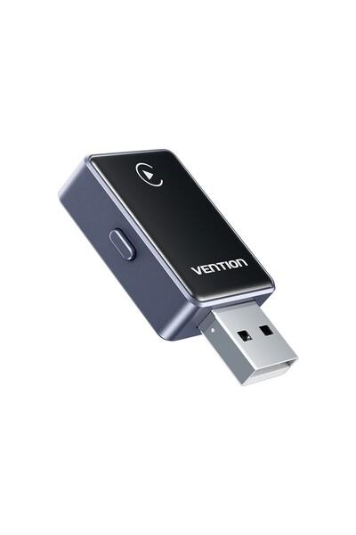 Vention Kablosuz Carplay Android Auto Dönüştürücü Adaptör Metal Gri (KRY) ( Distribütör Garantili )