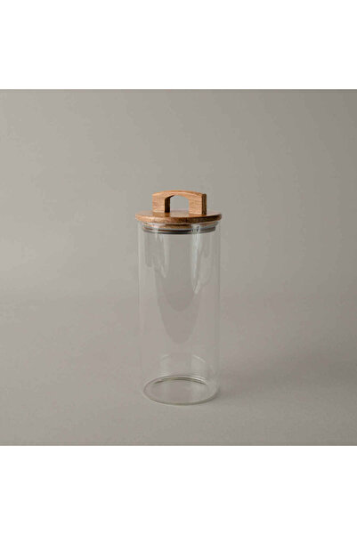 Linens Handle Cam-Akasya Kapak 1400 ml 10x10x24 cm Kavanoz