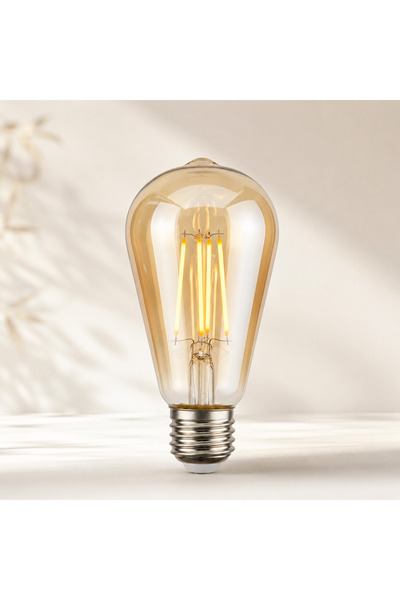 ORBUS St64 6w Sarı Işık Amber Led Ampul