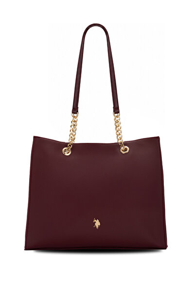 U.S. Polo Assn. Burgundy Women's Shoulder Bag Us26591
