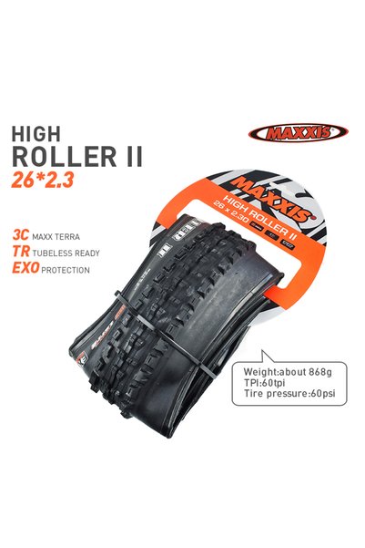 Choice12 MAXXIS HR 26x 2.3 3c 1pc MAXXIS 26 MINION DHF DHR Bicycle Tire TR Tu...