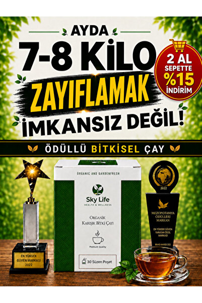 Sky Life Health & Wellness Detox Çayı Form FİT YAŞAM