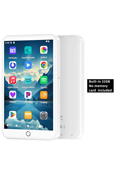 Choice 32GB no card 32GB/96GB MP3 Player with Bluetooth and WiFi, Android 13 ...
