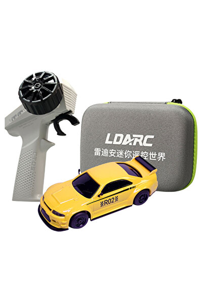 Choice RTR Yellow LDARC R02 Mini Rc Sports 1/64 Simulated Electric Remote Con...