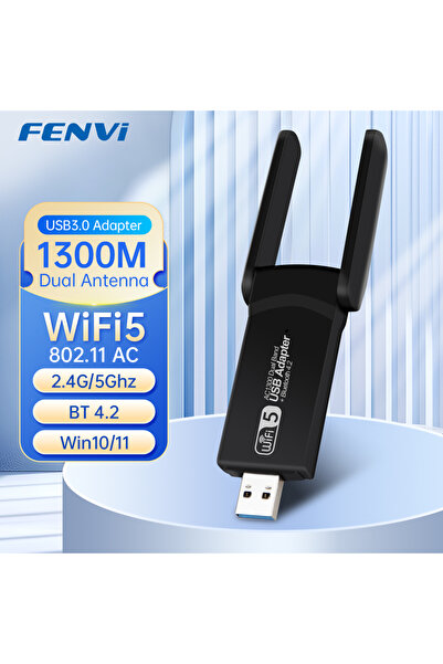 Choice 1300m BT4.2 FENVI 1300Mbps USB 3.0 WiFi Adapter For Bluetooth 4.2 Dual...