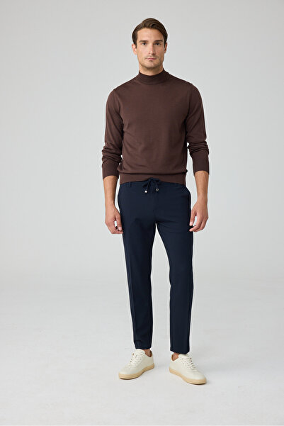 Danger Erkek Comfort Fit Lacivert Jogger Pantolon | Esnek Kumaş Günlük Rahat Kesim – 169DNGR