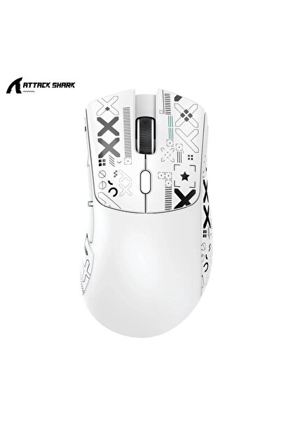 Choice5 R1-white Attack Shark R1/X11 Tri-Mode Wireless Gaming Mouse 18K DPI P...