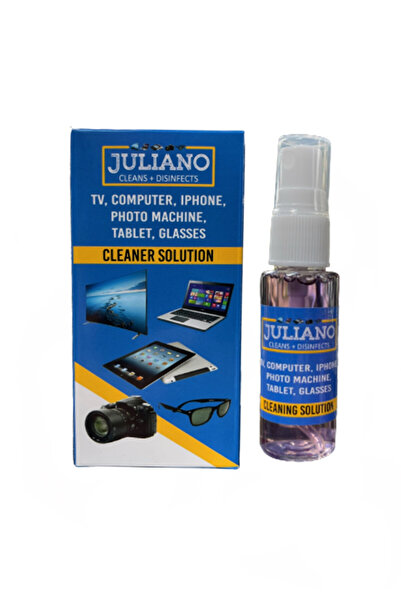 JULIANO 3 ADET - Gözlük, Telefon, Ekran, Laptop, Tablet, Televizyon, Temizlik Seti – 50 ML Temizleyici