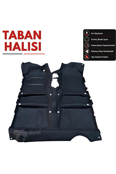 öz-iş Renault Clio 2 Symbol L65 Taban Halısı (2000 - 2012 Arası)