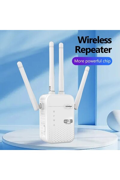 Choice EU Plug 300Mbps Wireless WiFi Repeater 2.4G Signal Router 802.11N Long...