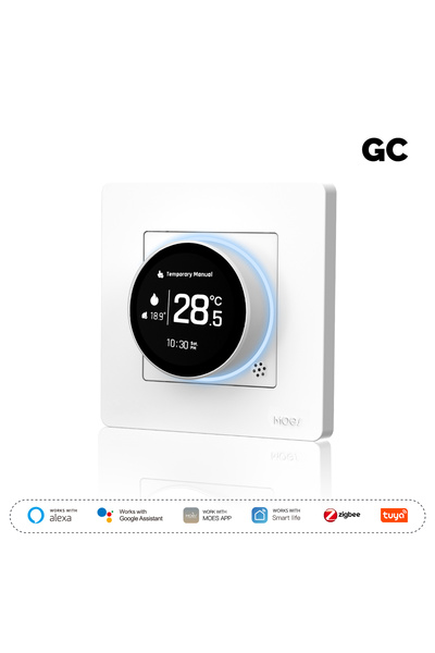 Choice1 ترموستات ذكي MOES Tuya ZigBee للتحكم في درجة الحرارة لسخان الغاز، سلس...