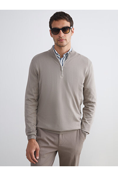 LC Waikiki Nevavm with a Difference of Opinion, Southblue Beige Knitwear Flat...
