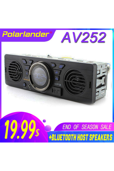 Choice Car Radio MP3 Audio Player AV252 1 Din Bluetooth Hands-free Stereo FM ...