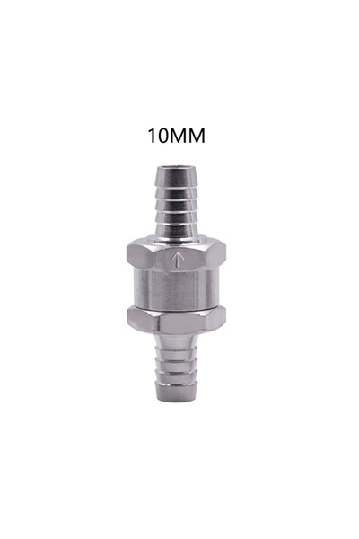 Choice 10 MM New Fuel Non Return Check Valve 6/8/10/12mm Aluminium Alloy Petr...