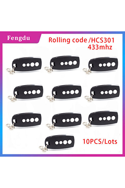 Choice 10PCS 10pcs/lots Remote Control For Gate 433mhz Rolling code Hopping c...