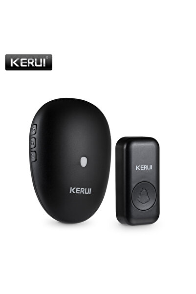 choice2 جرس باب ذكي لاسلكي من KERUI مع جهاز استقبال بزر واحد وقابس أمريكي