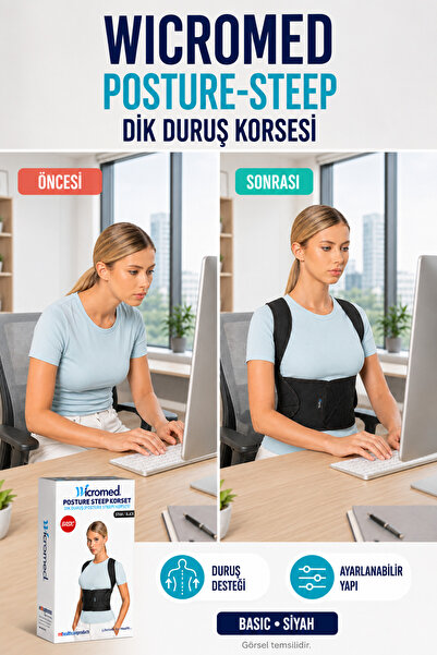 wicromed Posture-Steep Basic Dik Duruş Korsesi